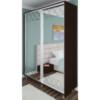 Dulap cu uşi glisante Bafimob DX-160 Gr Mokka