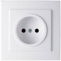 Priză Nilson 24111015 Touran (20401012) White 4pcs