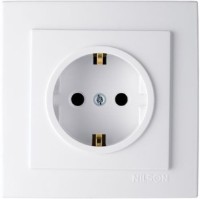 Priză Nilson 24111017 Touran (20401013) White 3pcs