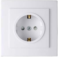 Priză Nilson 24111019 Touran (20401015) White 3pcs