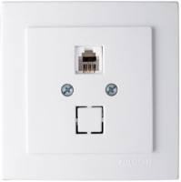 Priză Nilson 24111040 Touran (20401020) White 3pcs