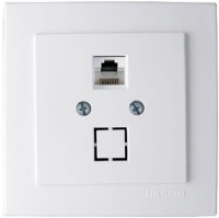 Priză Nilson 24111045 Touran (20401021) White 1pcs