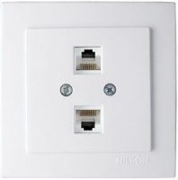 Priză Nilson 24111047 Touran (20401022) White 1pcs