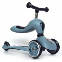 Trotinetă Scoot and Ride 2in1 HighwayKick 1 Steel Blue (96271)