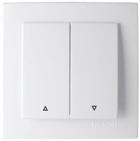 Выключатель Nilson 24111011 Touran (20401010) White 3pcs