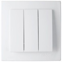 Выключатель Nilson 24111066 Touran (20401005) White 3pcs