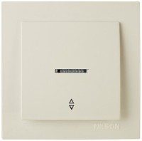 Выключатель Nilson 24121008 Touran (20402007) Cream 2pcs