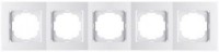 Рамка для розеток и выключателей Nilson 24110095 Touran Rama (20401028) White 3pcs