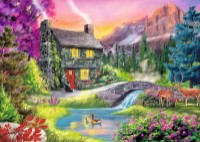 Puzzle Trefl 500 Mountain Idyll (37325)
