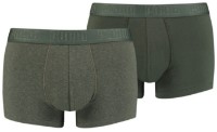 Сhiloţi pentru bărbați Puma Basic Trunk 2P Green Melange L
