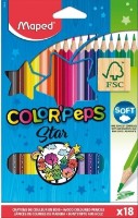 Creioane colorate Maped Star 18pcs