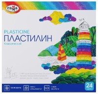 Пластилин Gamma Классический 24 Цвета