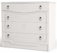 Comodă Миф Maria Alb Luciu/Alb