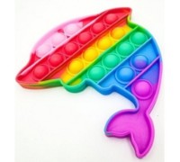 Антистресс-игрушек Pop It Dolphin (POP-IT7)