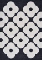 Covor Brink & Campman Orla Keily Outdoor Spot Flower Black 460805 2.50x3.50m