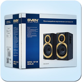 Компьютерные колонки Sven SPS-619 Gold