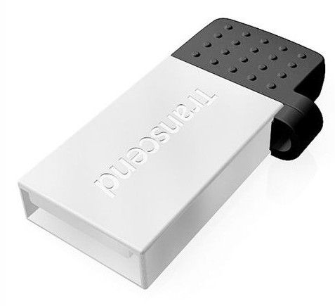 Флеш-накопитель Transcend JetFlash 380 32Gb Silver OTG