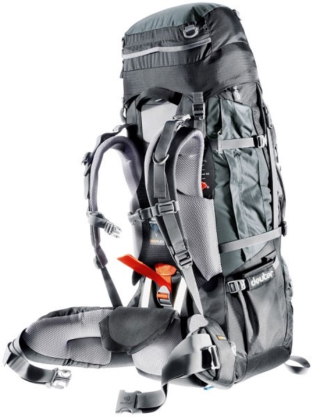 Рюкзак Deuter Aircontact PRO 60+15 Granite-black