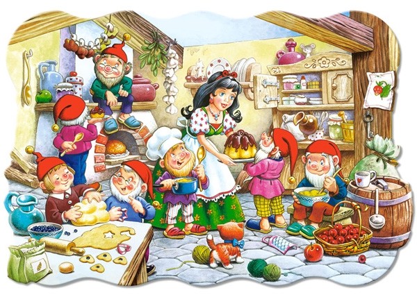 Пазл Castorland 20 Maxi Snow White and the Seven Dwarfs (C-02207)