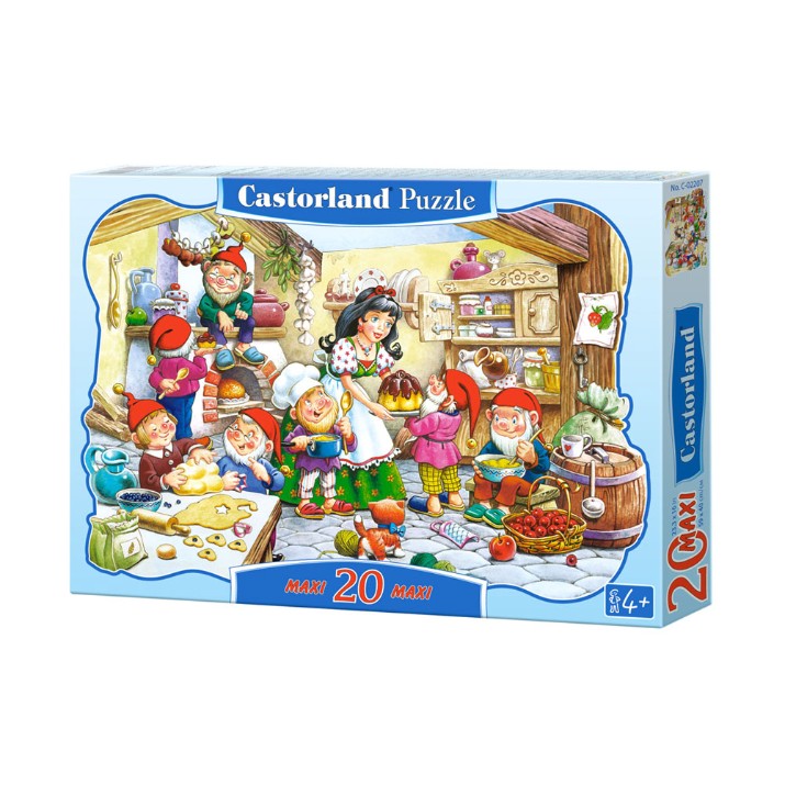 Пазл Castorland 20 Maxi Snow White and the Seven Dwarfs (C-02207)