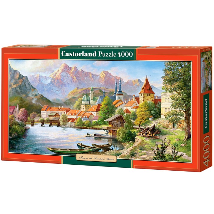 Пазл Castorland 4000 Town in the Mountain's Shadow (C-400058)
