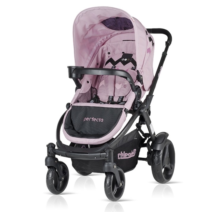 Коляска Chipolino Perfecta VIP Roseash VIPKP0132RO