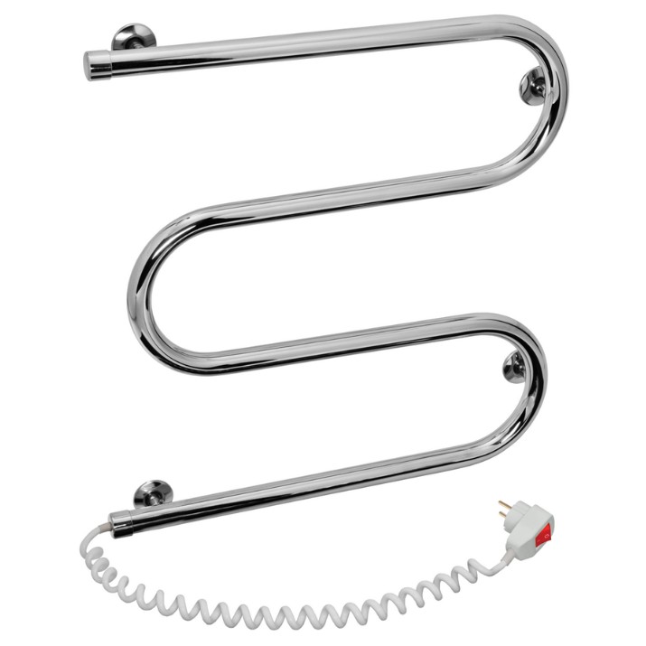 Полотенцесушитель Laris Coil E 25 w/shelves PS3 500x500