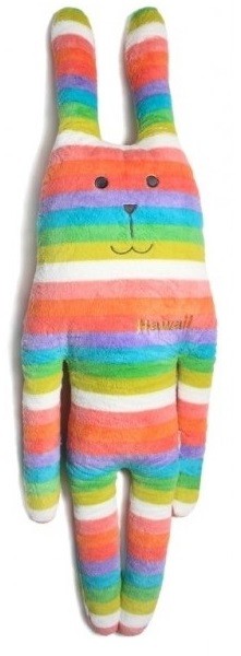 Jucărie de pluș Craftholic Rainbow Rab S-size Holding Cushion (LT4504-01)