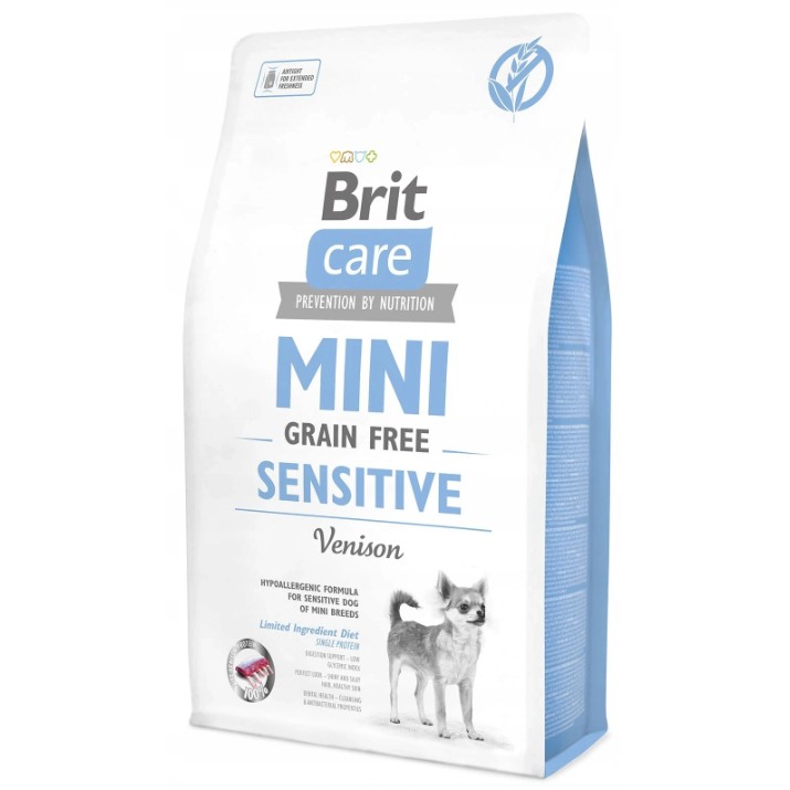 Hrană uscată pentru câini Brit Care Mini Grain Free Adult Sensitive 2kg