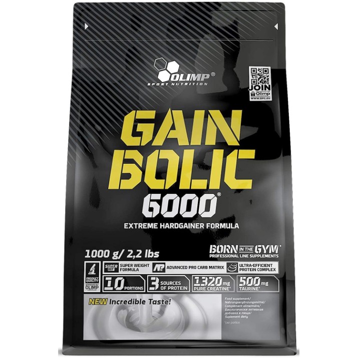Гейнер Olimp Gain Bolic 6000 Chocolate 1kg