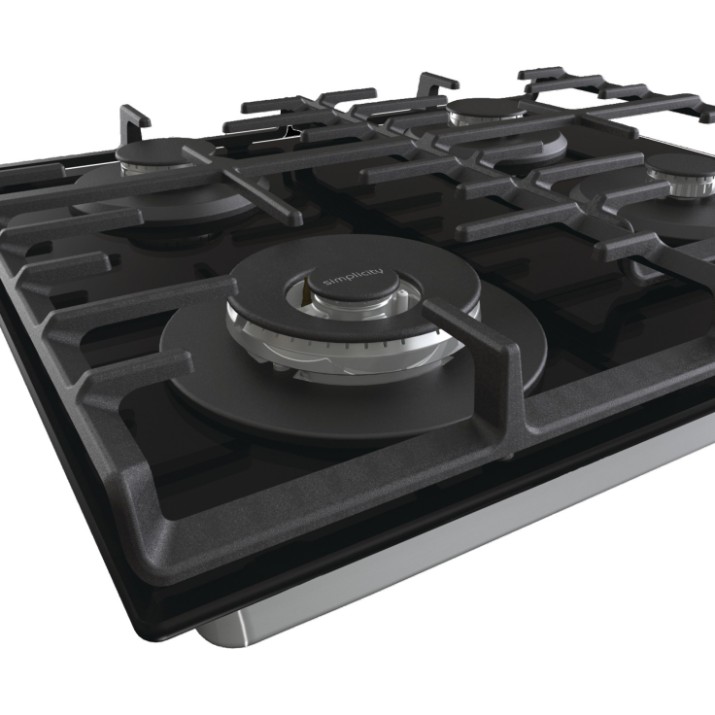 Plită incorporabilă cu gaz Gorenje GKTW642SYB