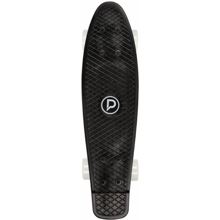 Penny board Playlife Vinylboard Black/White 880316