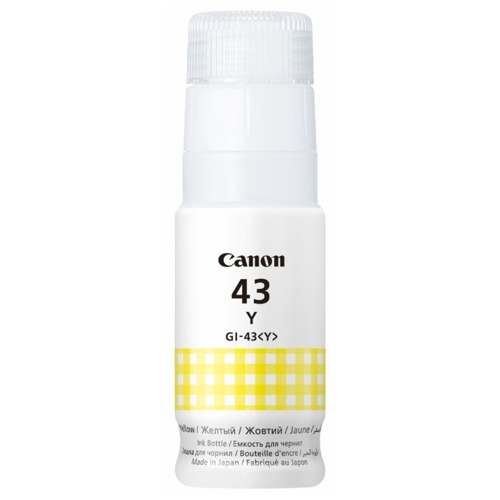 Recipient de cerneală Canon GI-43 Yellow