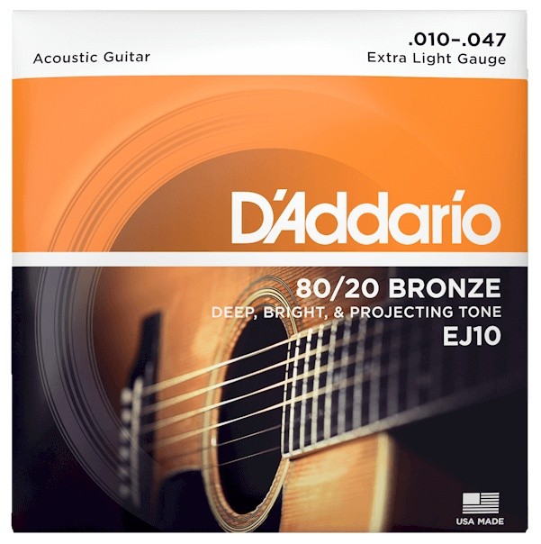 Струны DAddario EJ10