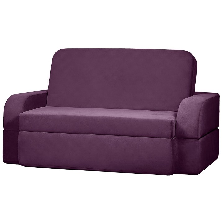 Бескаркасный диван Edka Terra 3in1 160x200x30 M10 Dark Purple