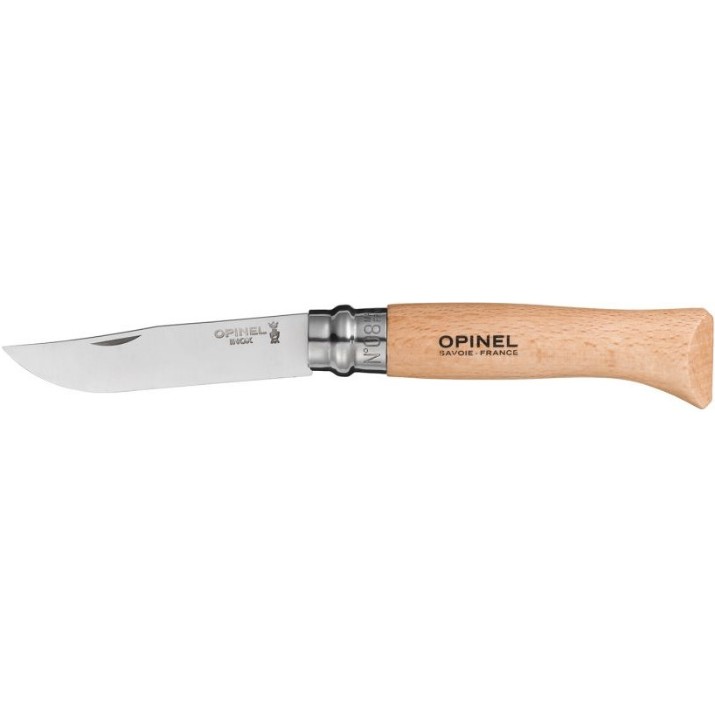 Cuțit Opinel Stainless Steel + Case N08 Set