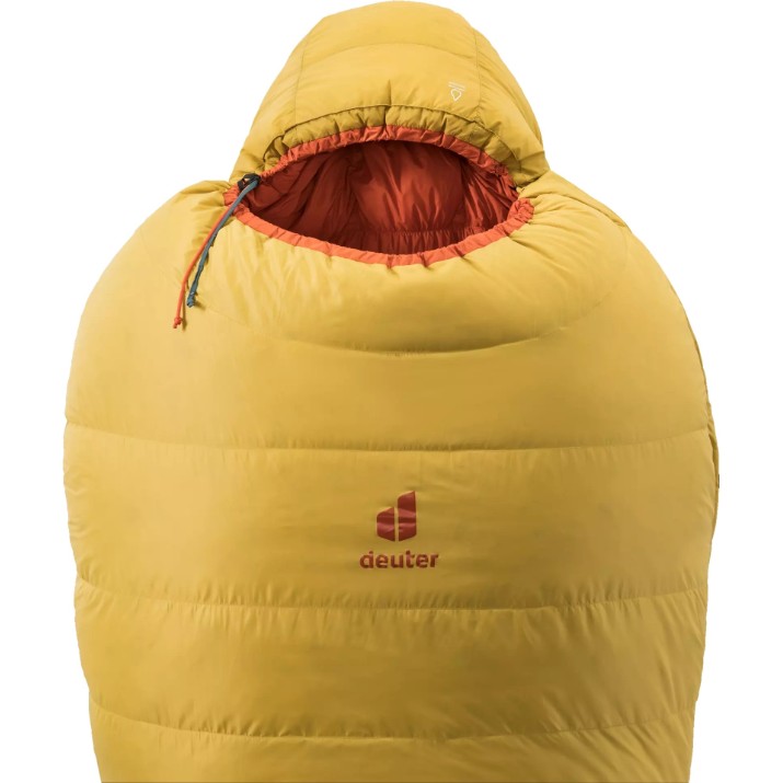 Sac de dormit Deuter Astro Pro 1000 Left Turmeric/Redwood