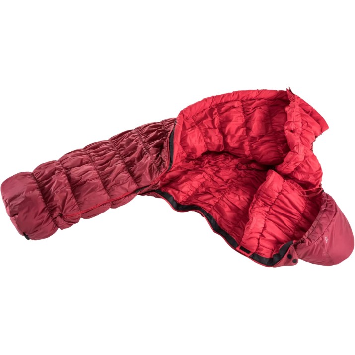 Спальный мешок Deuter Exosphere -6° Right Cranberry/Fire
