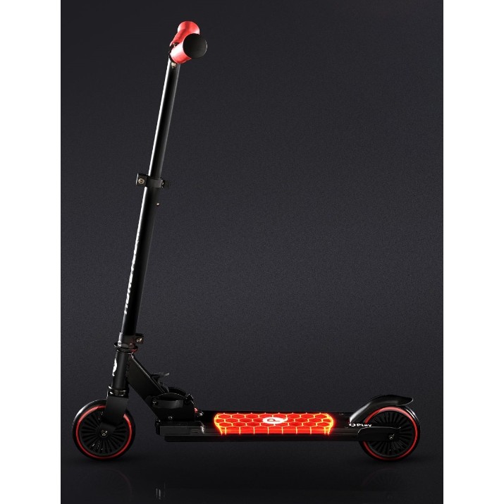 Trotinetă Qplay Honeycomb Red
