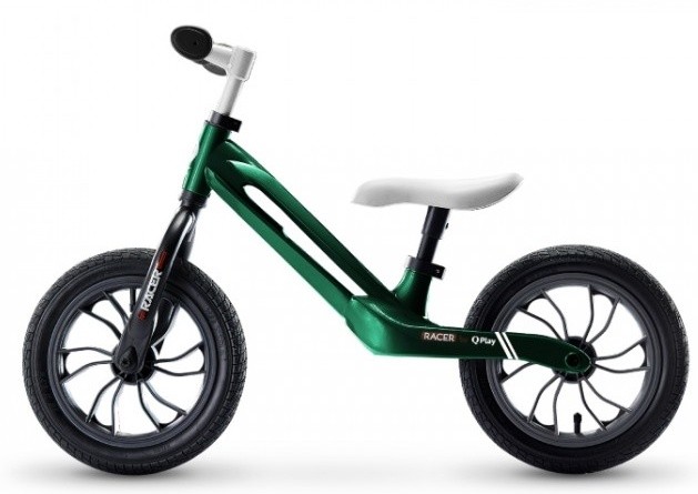Bicicleta fără pedale Qplay Racer Green