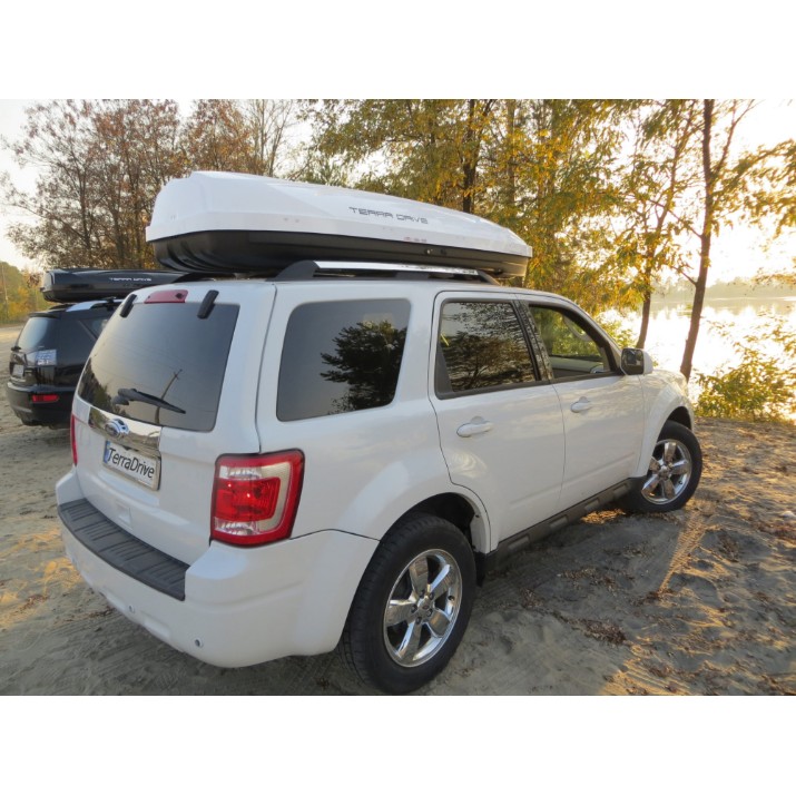 Cutie portbagaj Terra Drive 600 White Polish