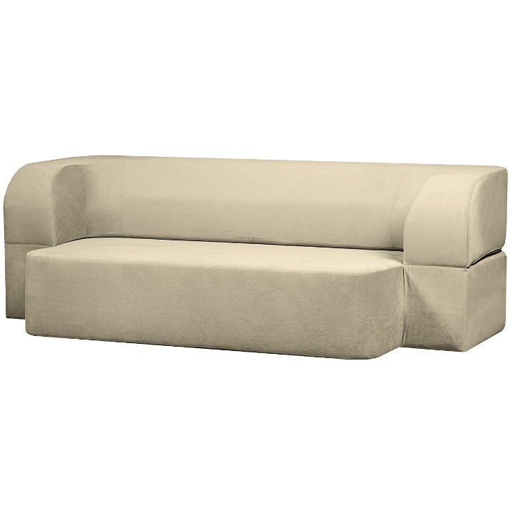 Canapea fără ramă Edka Meteor 200x140x40 M3 Beige