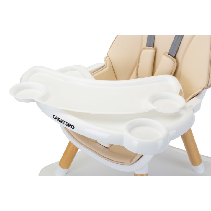 Стульчик для кормления Caretero Tuva Beige