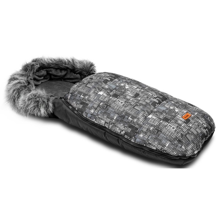 Детский зимний чехол Sensillo Olaf Romper Bag Dots Graphite (8361)