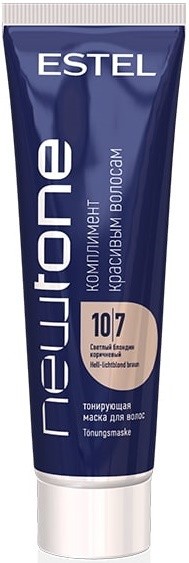 Mască tonifiantă pentru păr Estel NewTone 10/7 Maro blond deschis 60ml