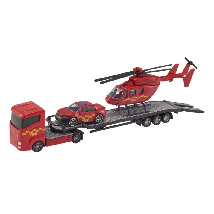 Set de mașini Teamsterz Heli Transporter (1373618.18)