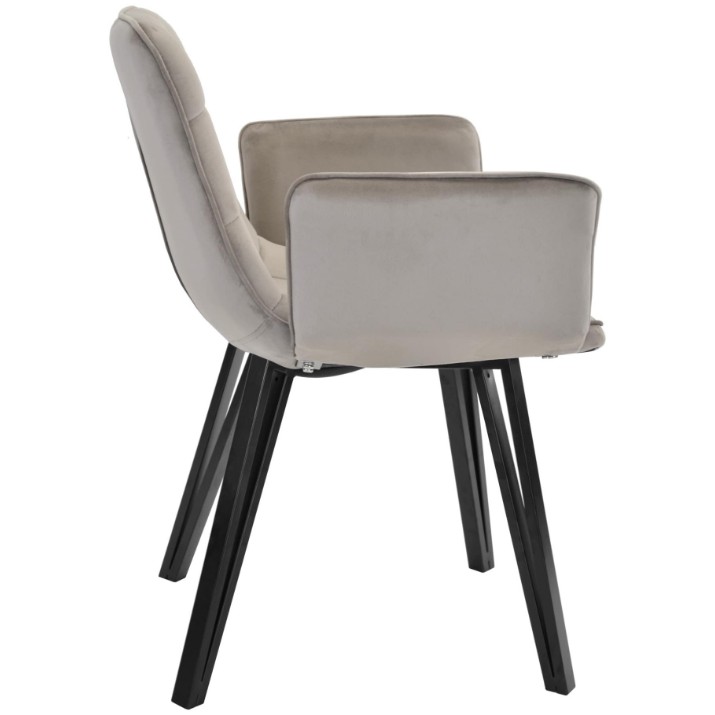 Стул Deco DC-18 Beige/Black