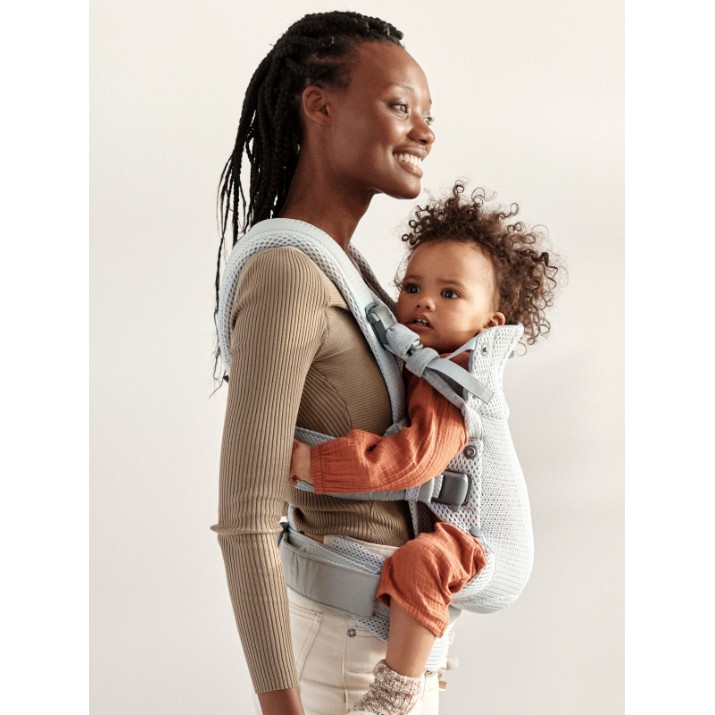 Marsupiu pentru copii BabyBjorn Harmony Silver (088004E1)