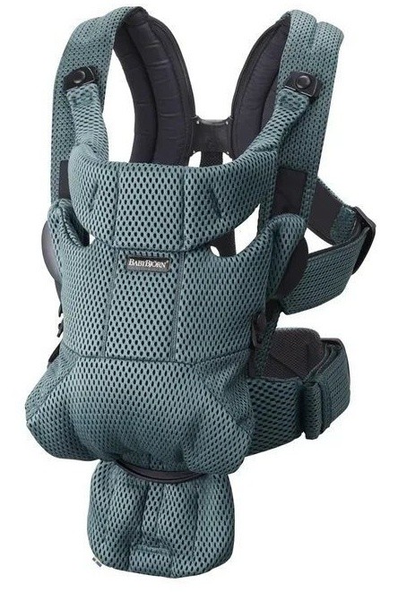 Marsupiu pentru copii BabyBjorn Move Sage Green (099038E1)