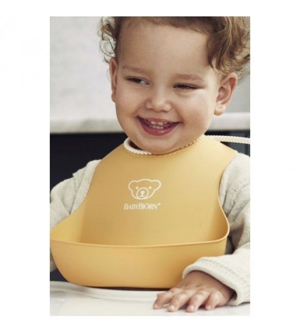 Set de baveți BabyBjorn Powder Yellow/Powder Blue (046341A)